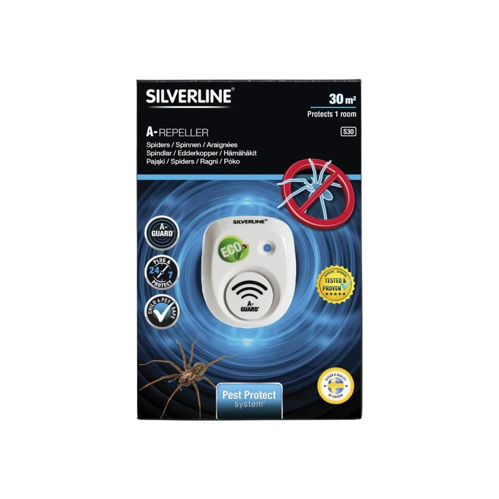 Avskräckare Silverline S30 Spindel - miniatyr 2