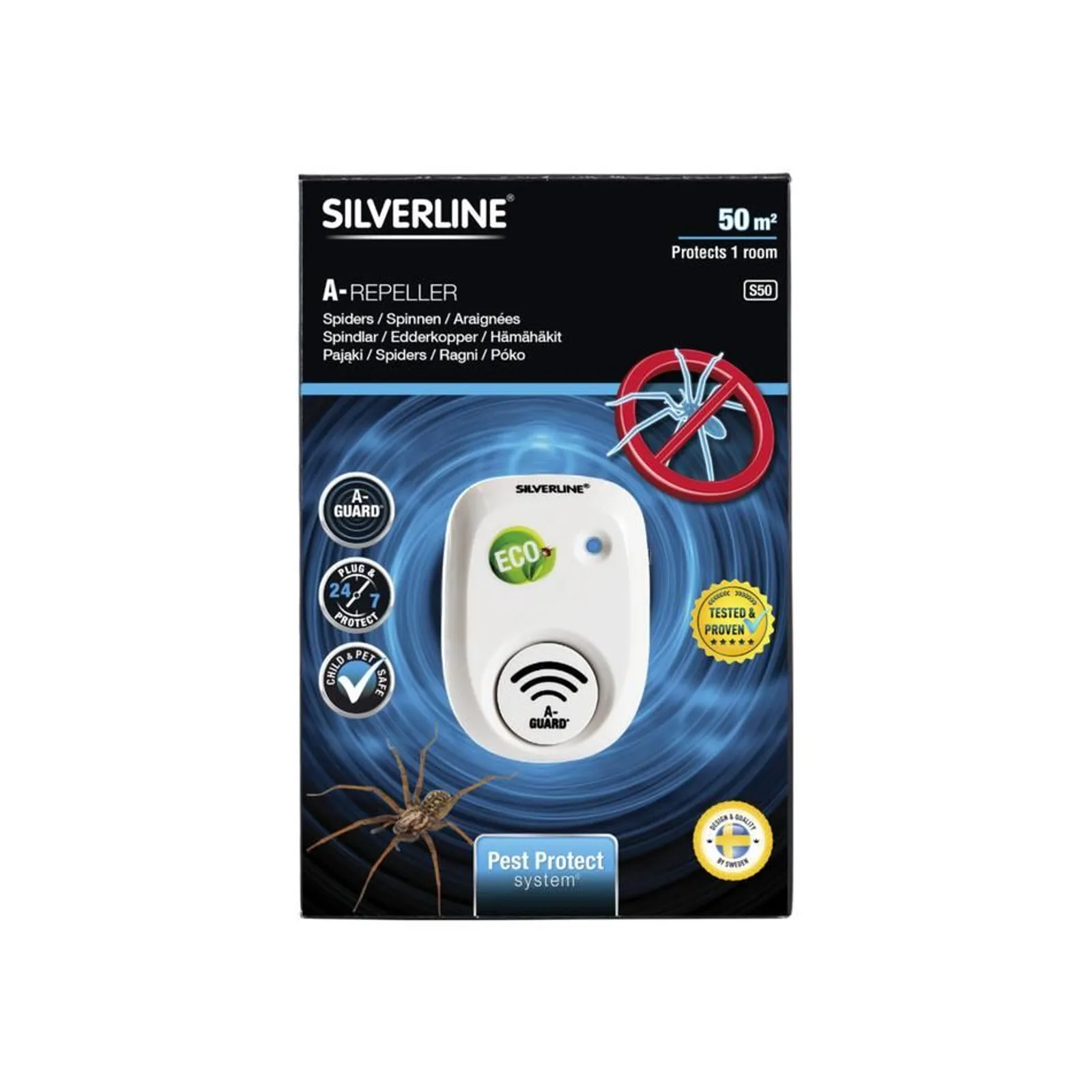 Avskräckare Silverline S50 Spindel - miniatyr 2