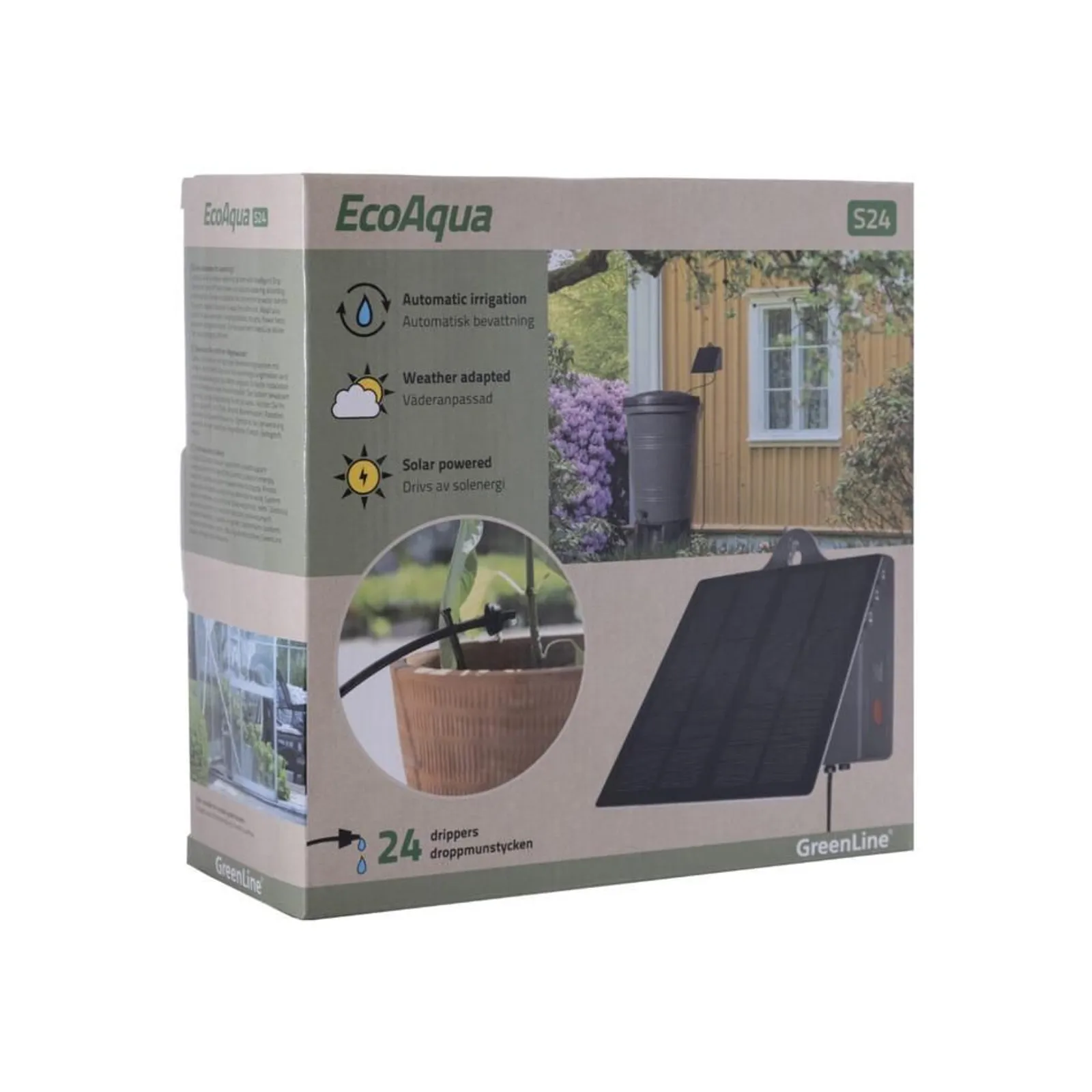 Automatiskt Droppbevattnings system Ecoaqua S24 - miniatyr 3