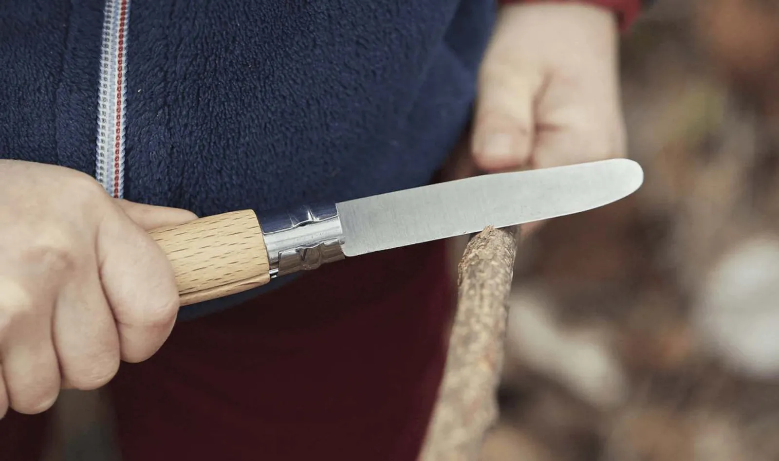 Barnkniv Opinel + fodral - miniatyr 4