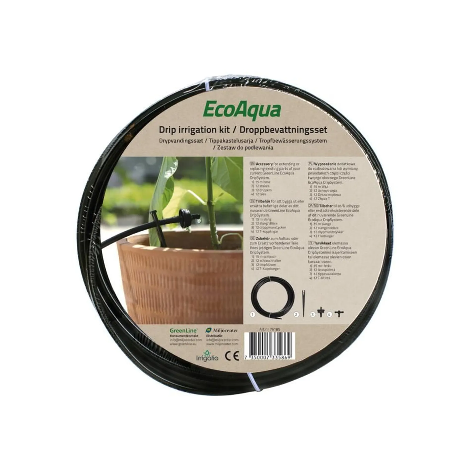 Droppbevattningsset EcoAqua