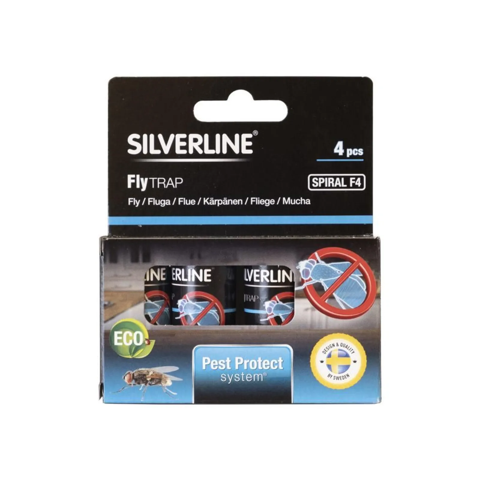 Spiral Silverline Flugfälla 4-Pack - miniatyr 3