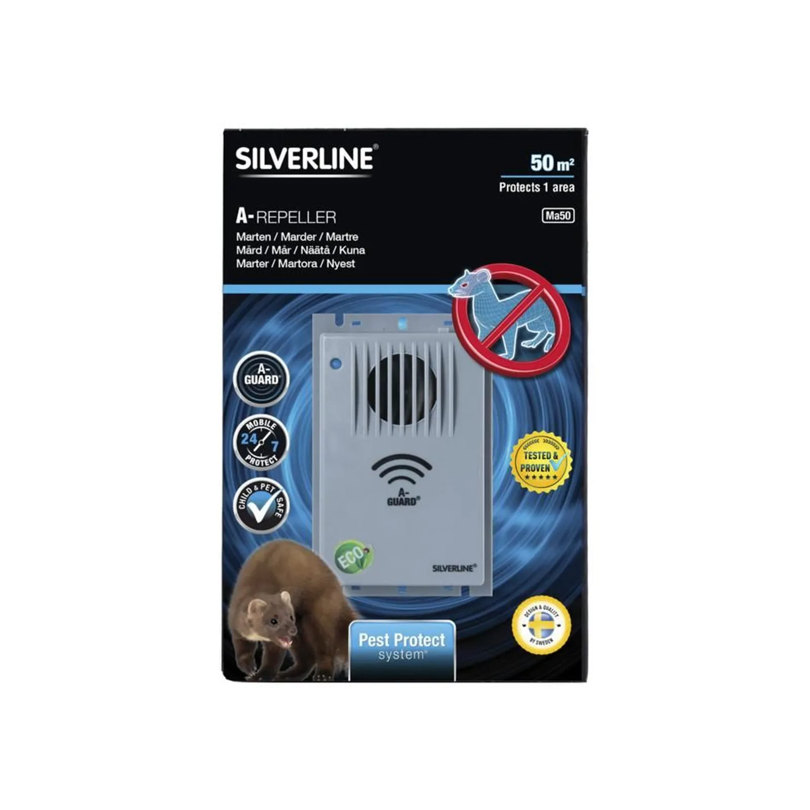 Avskräckare Silverline MA50 Mård - miniatyr 2