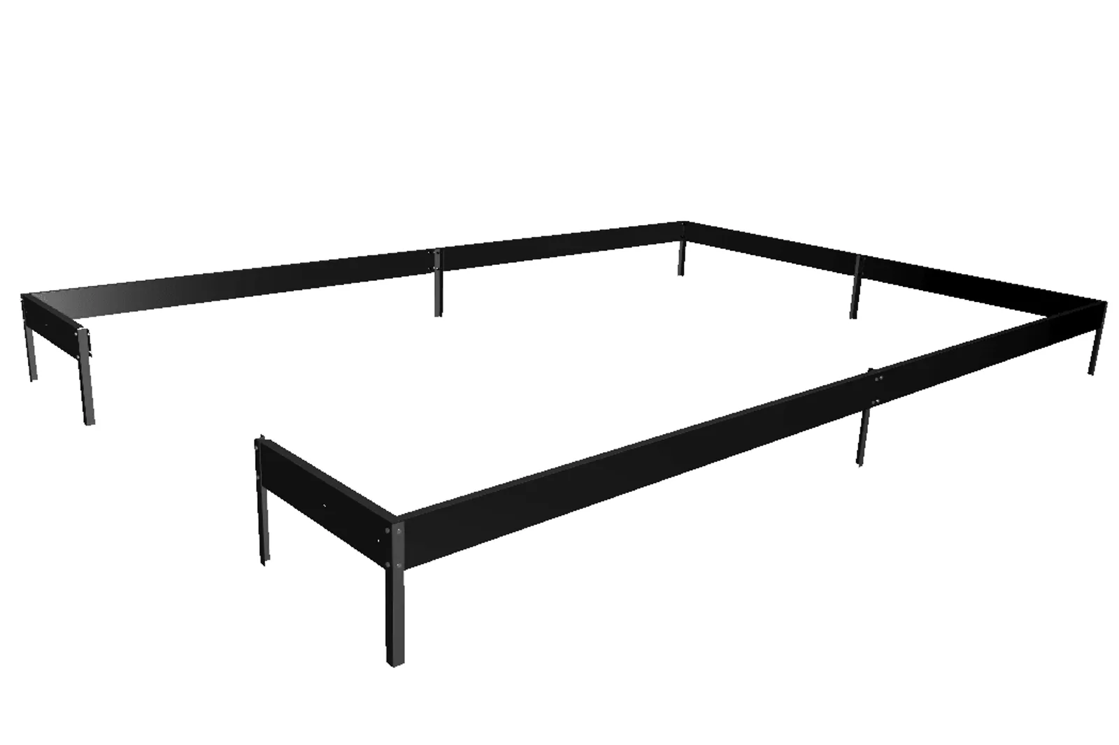 Fundament Växthus Qube+ 812 Svart