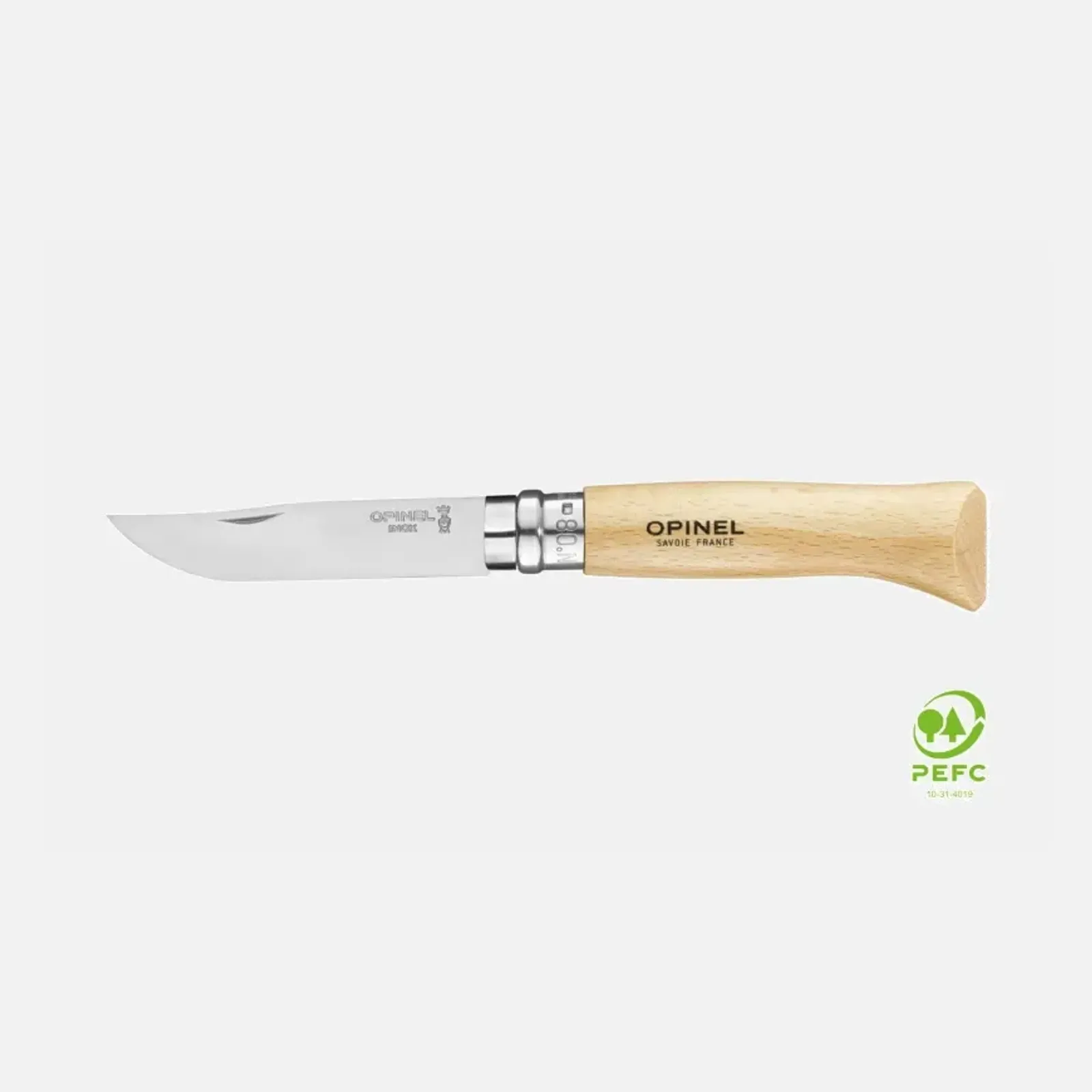 N08 Inox Kniv Klassisk Opinel