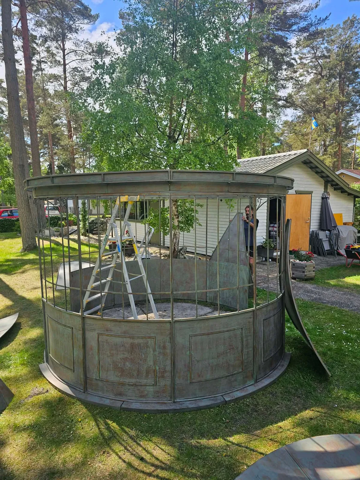 Paviljong "Sofiero" 350 cm diameter - miniatyr 4