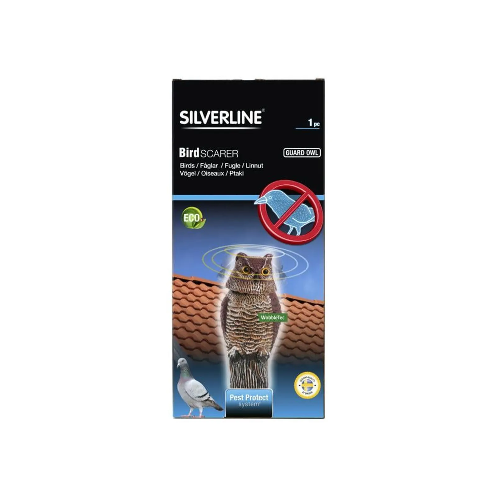Fågelskrämma Silverline guard Owl Uggla - miniatyr 3