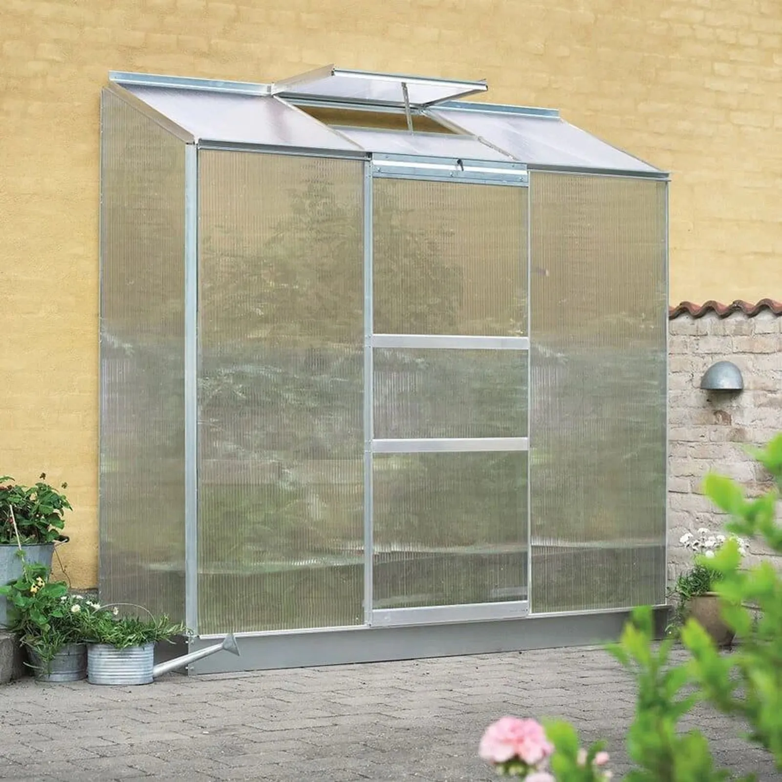 Växthus Halls Altan 3 1,3 m² Polykarbonat