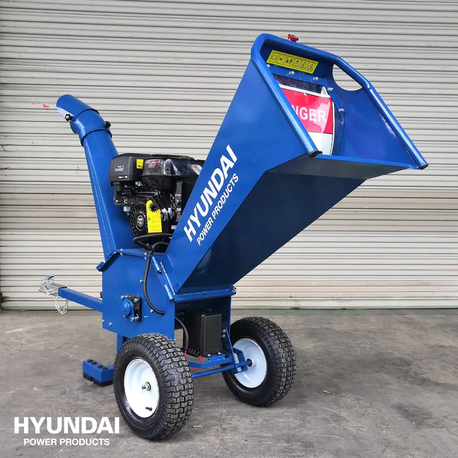 Flismaskin Hyundai 15 hk 420cc 9,1 kW - miniatyr 3