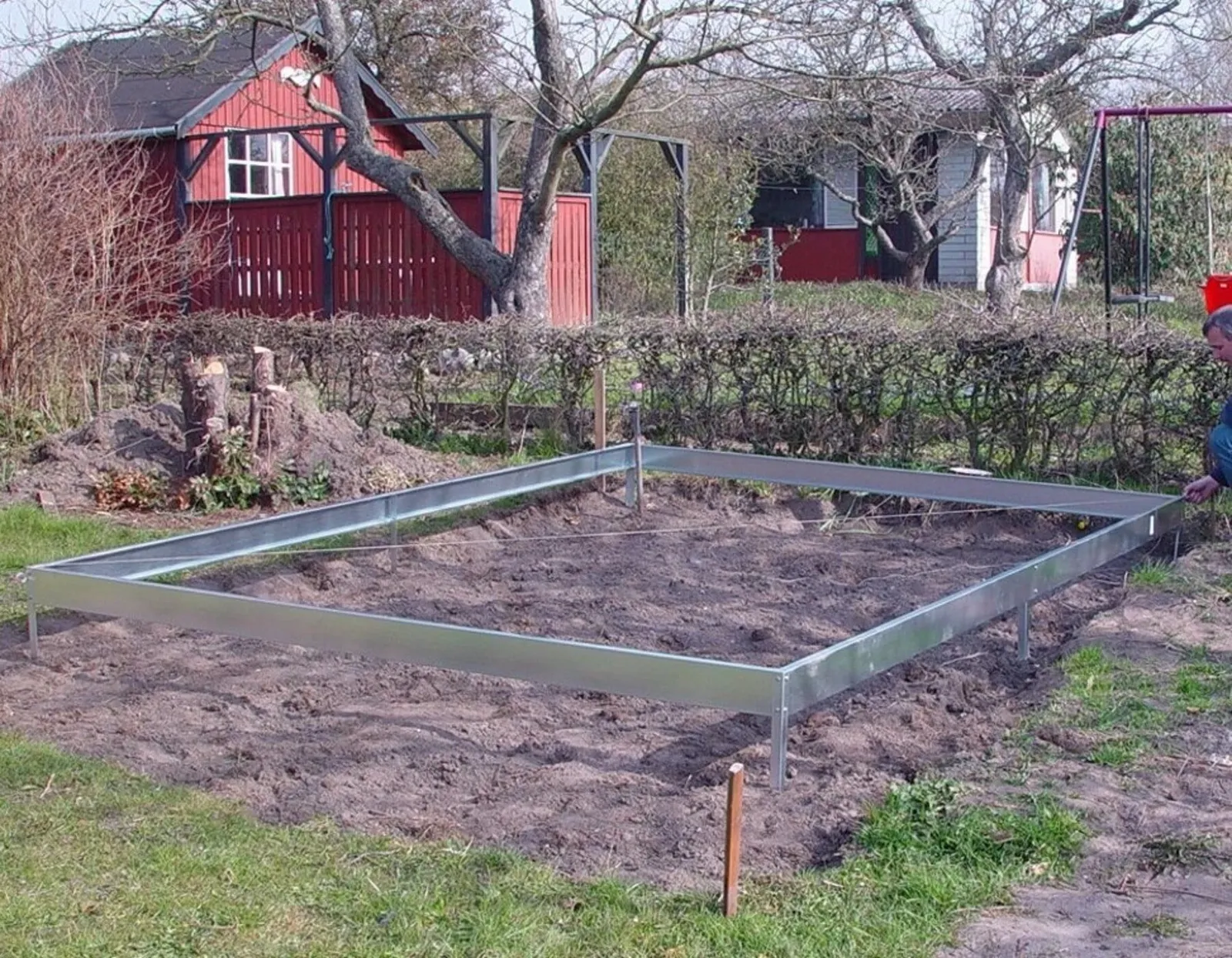 Fundament Växthus Magnum 108