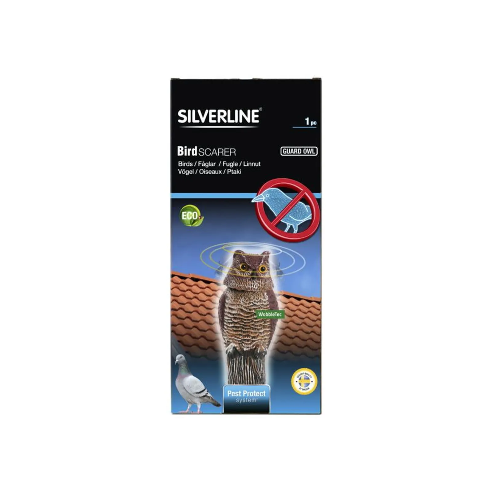 Fågelskrämma Silverline guard Owl Uggla - bild 3