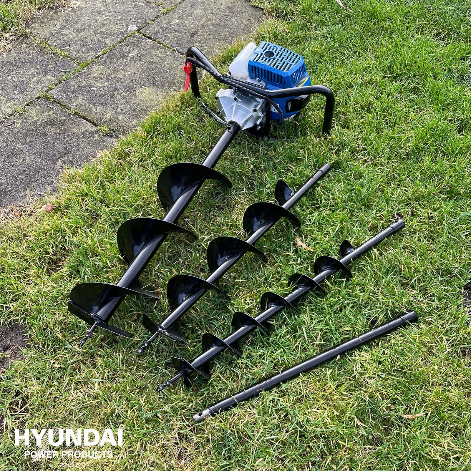 Jordborr set Hyundai 100/150/200 mm 50,8 cc - bild 3