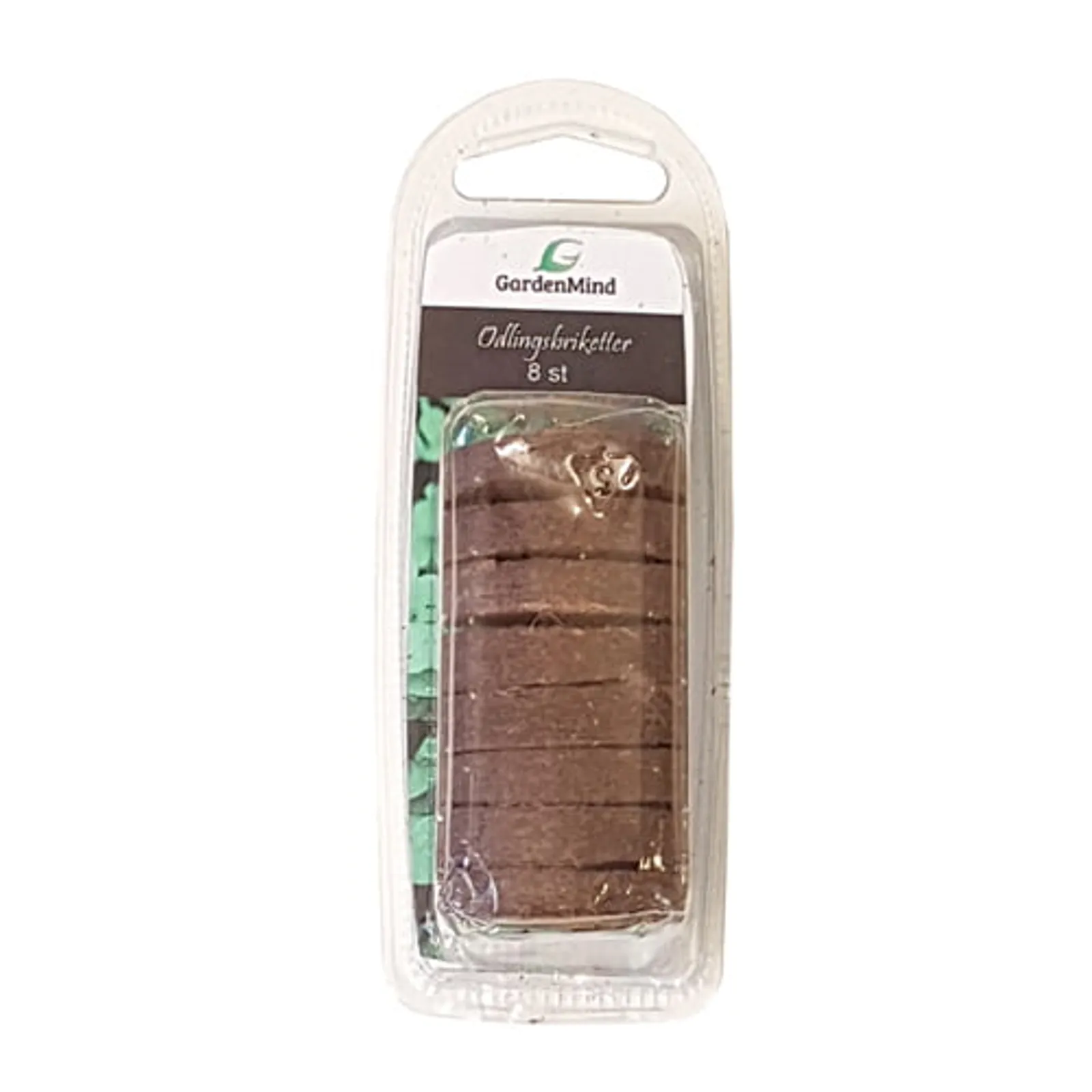 Odlingsbriketter GardenMind Torv 8-pack - bild 1