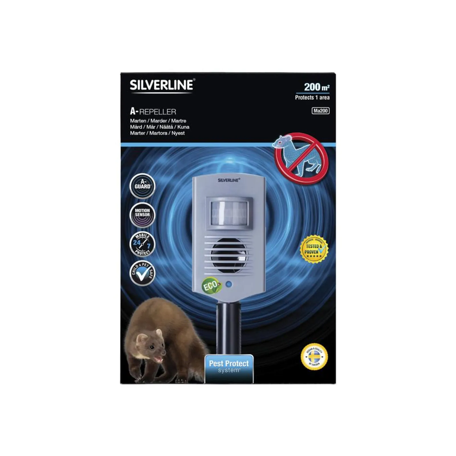 Avskräckare Silverline MA200 Mård - bild 2