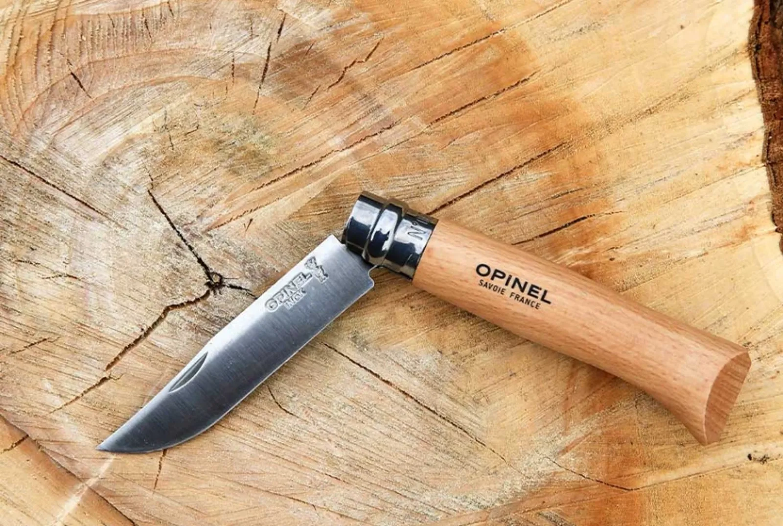 N08 Inox Kniv Klassisk Opinel - bild 6