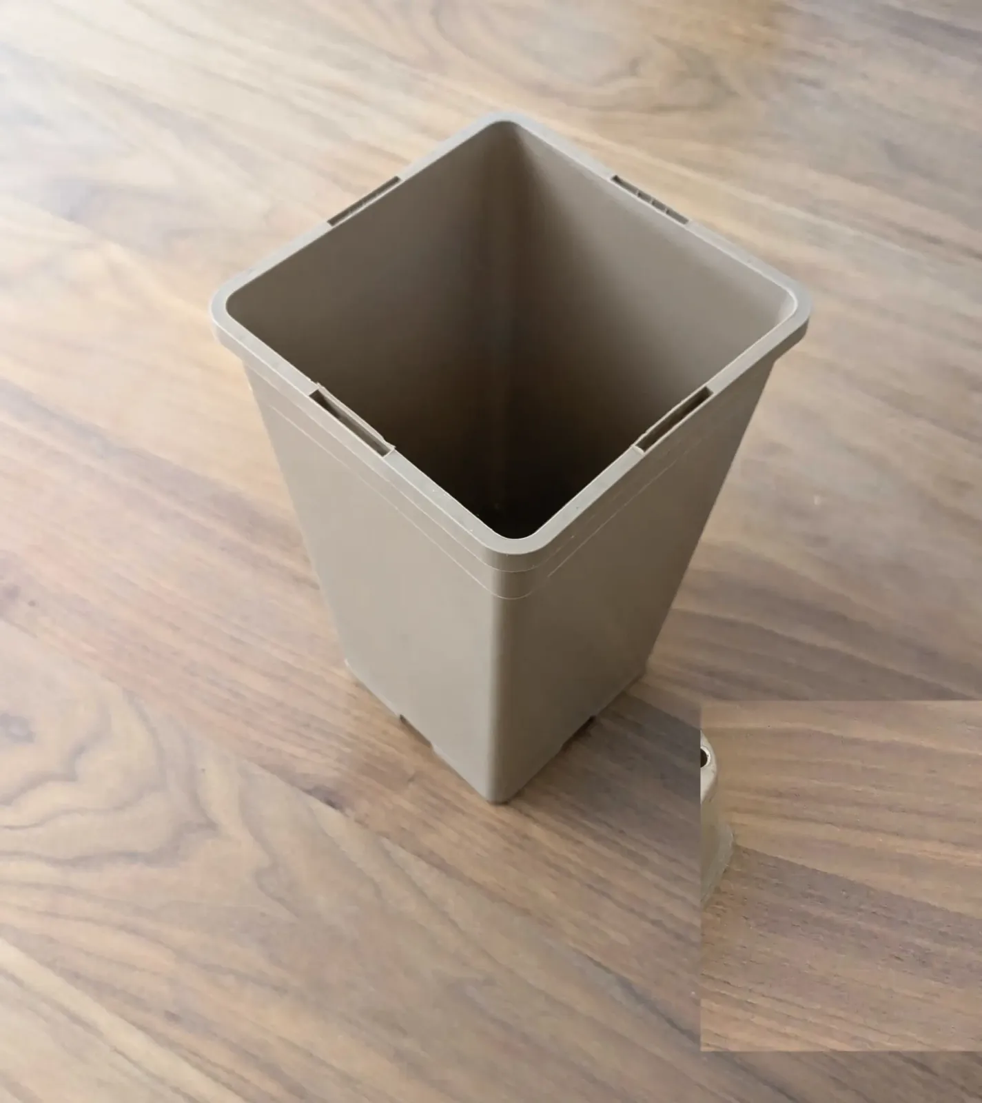 Fyrkantskruka hög 12 cm, gråbeige, 5-pack - bild 1