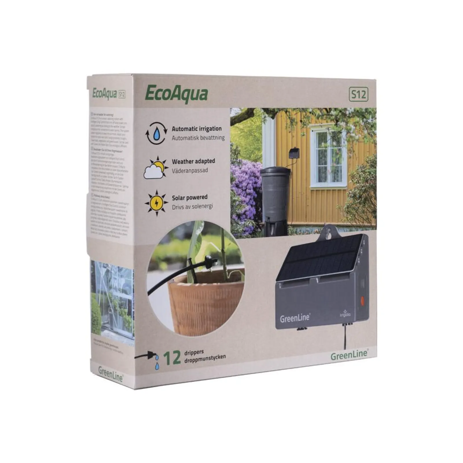 Automatiskt Droppbevattnings system EcoAqua S12 - bild 3