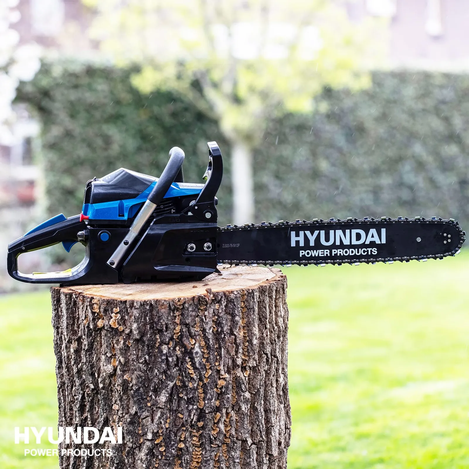 Motorsåg Hyundai 50cm 58cc Carving - bild 1