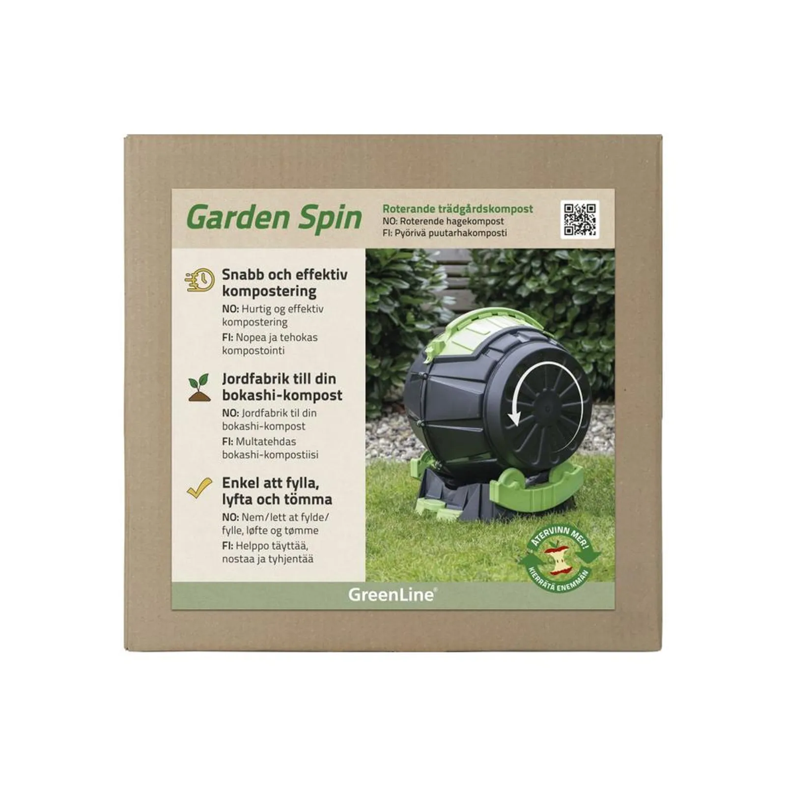 Kompost Greenline Garden Spin 50 l - bild 4