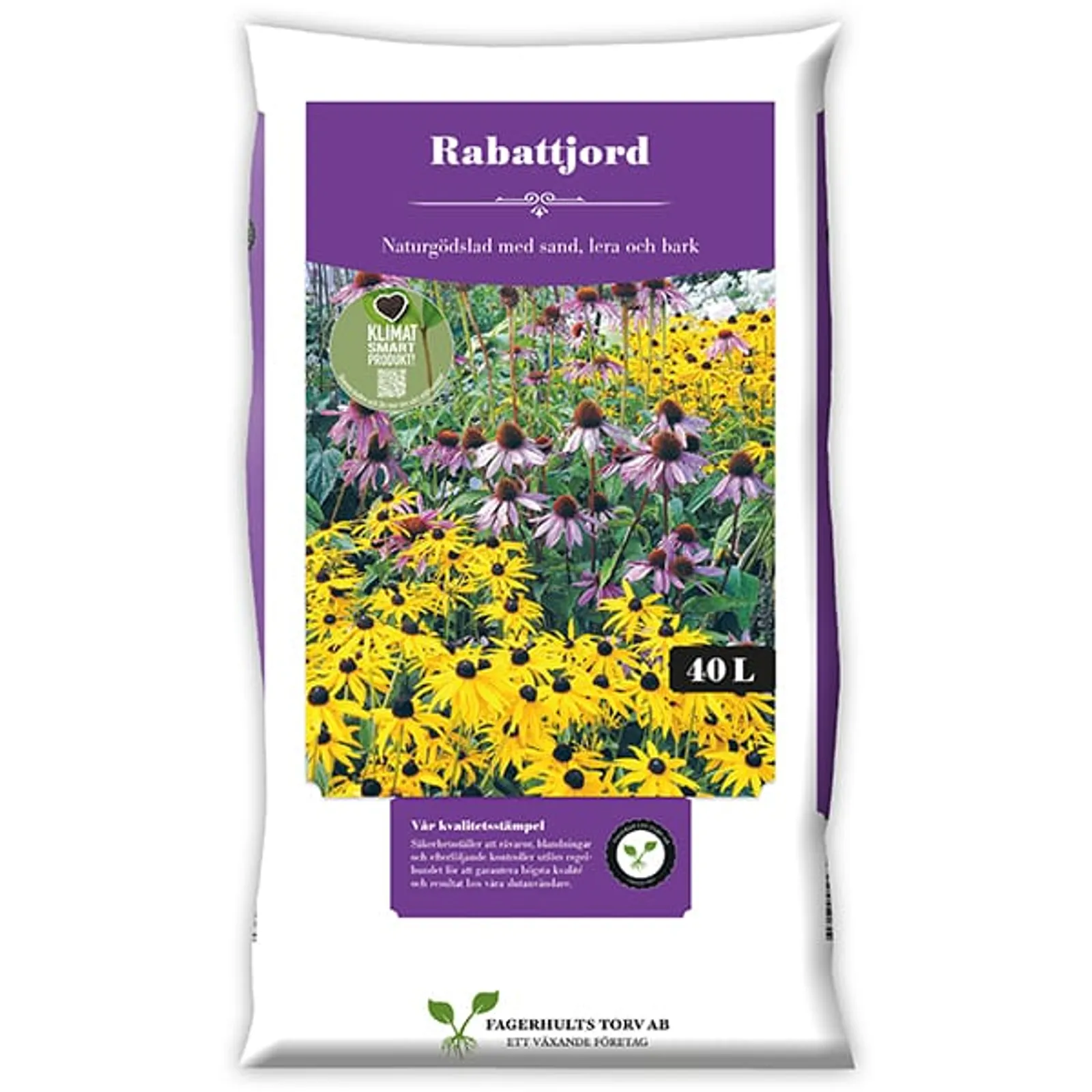 Rabattjord Fagerhults, Pall 40l (45st) - bild 1