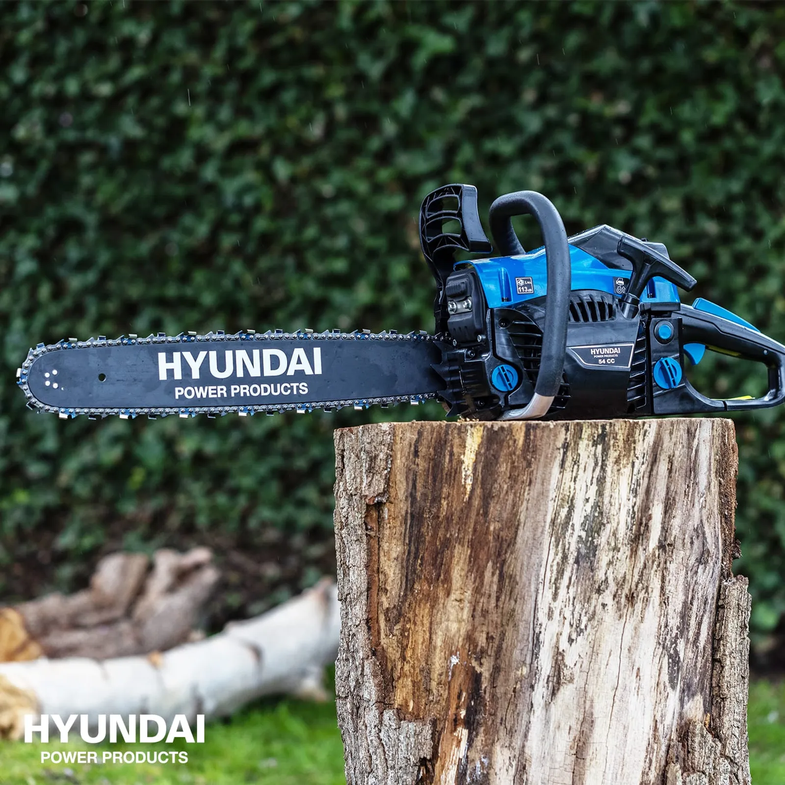 Motorsåg Hyundai 50cm 58cc Carving - bild 2