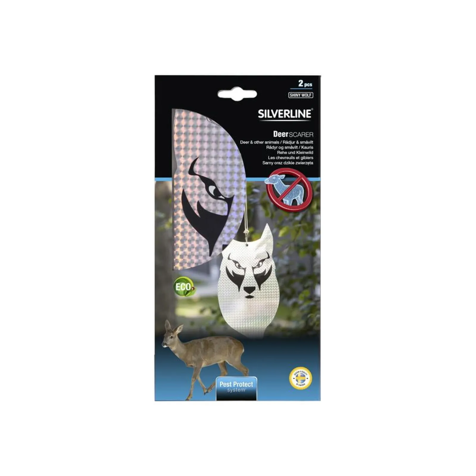 Rådjursskrämma Silverline Reflex Shiny Wolf 2-Pack - bild 3