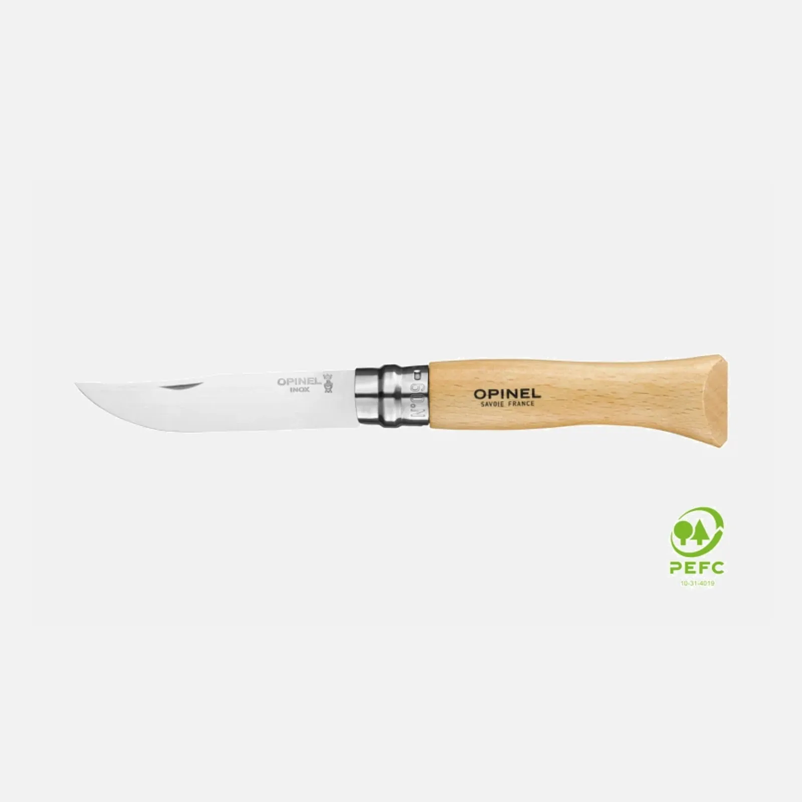 N09 Inox Kniv Klassisk Opinel - bild 1