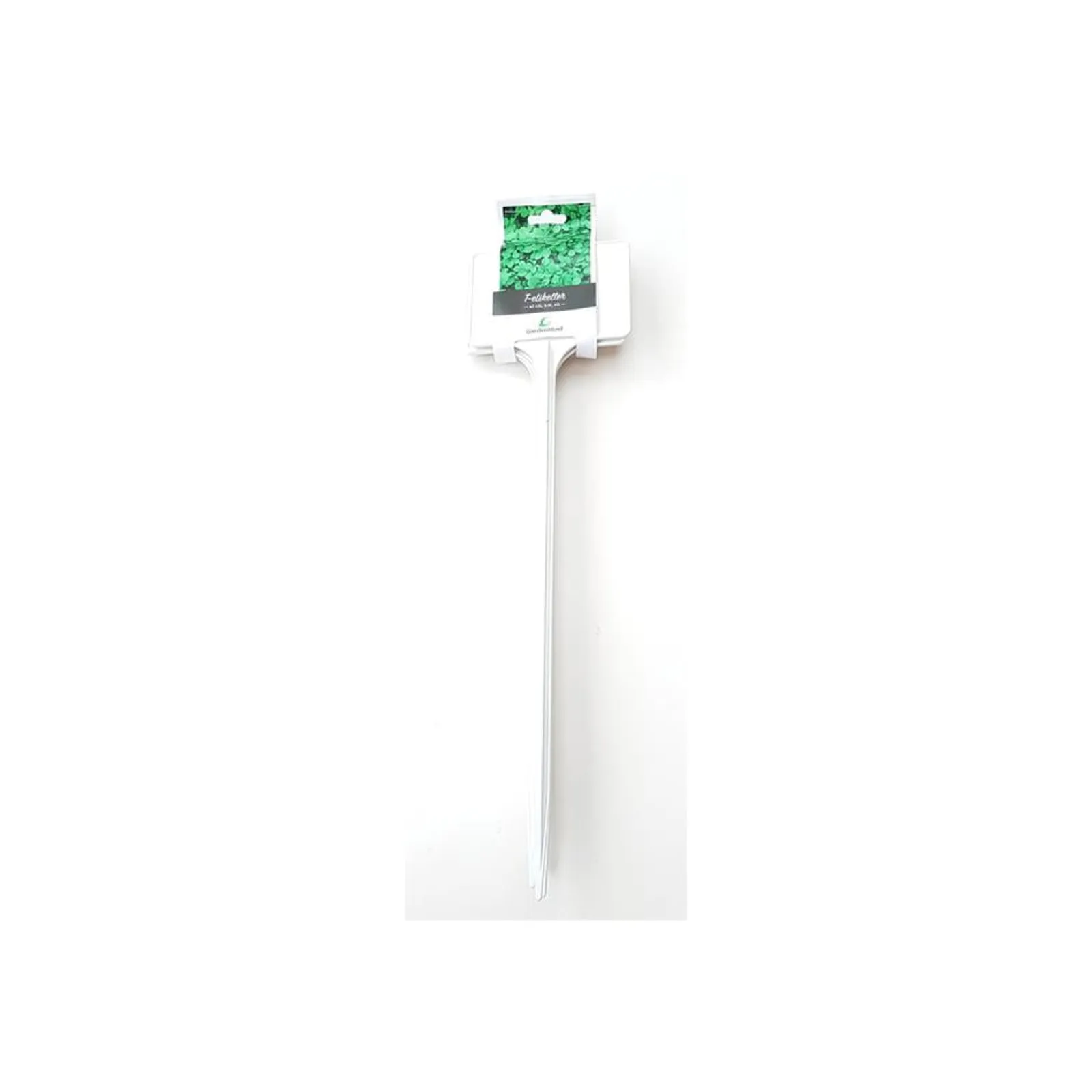 T-etikett GardenMind Rak Vit 4st 45 cm - bild 1