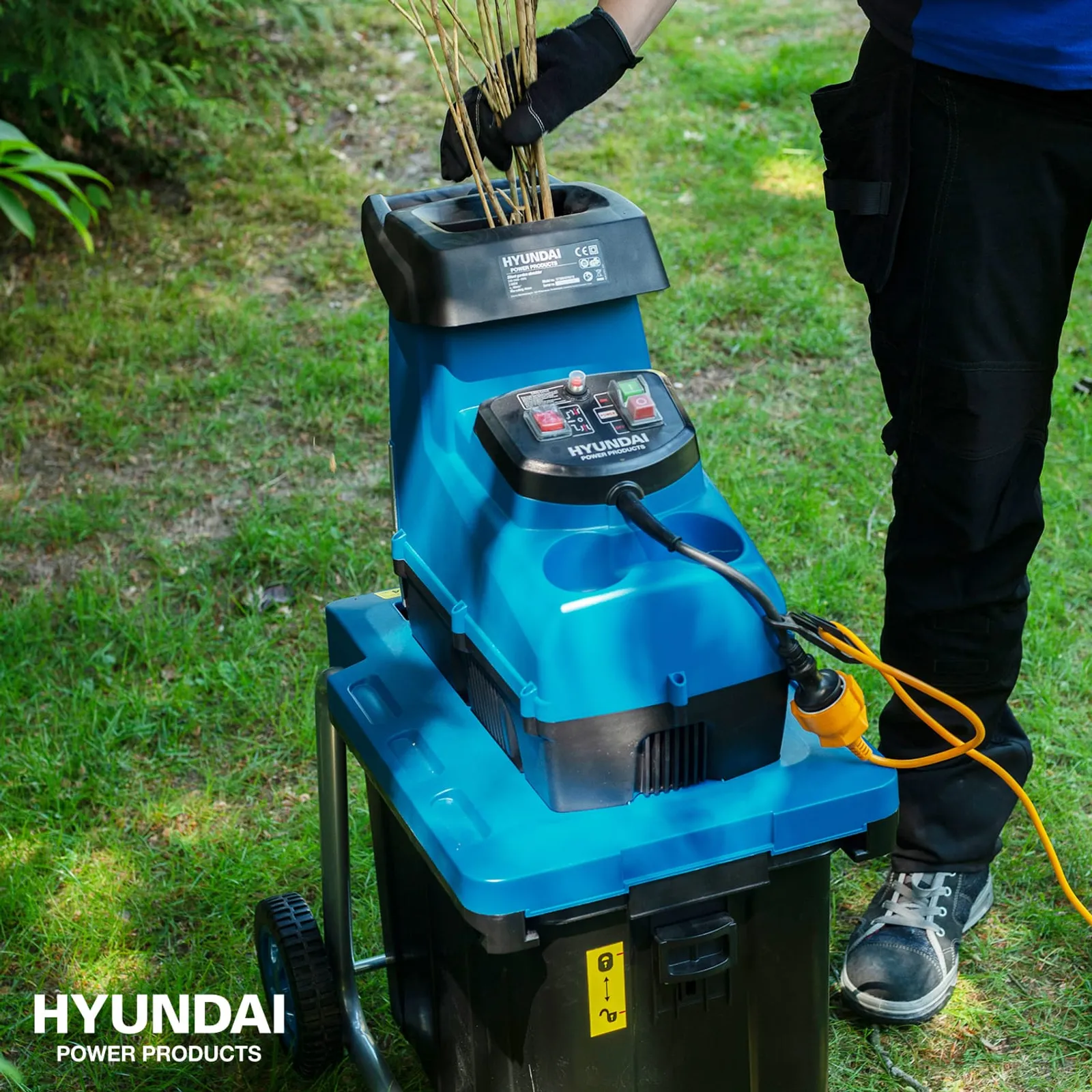 Kompostkvarn Hyundai Tystgående 2,8 kW - bild 3