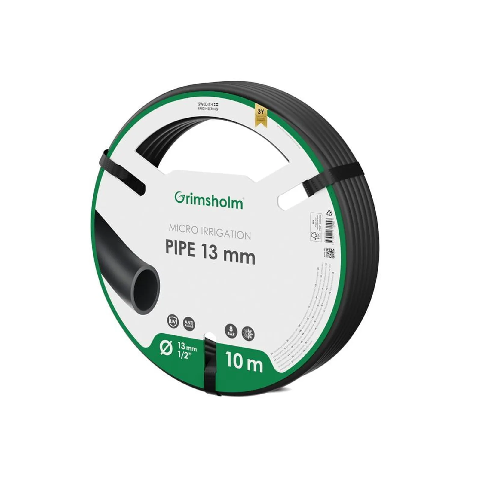 Bevattningsslang Grimsholm Micro 13 mm 10m - bild 1