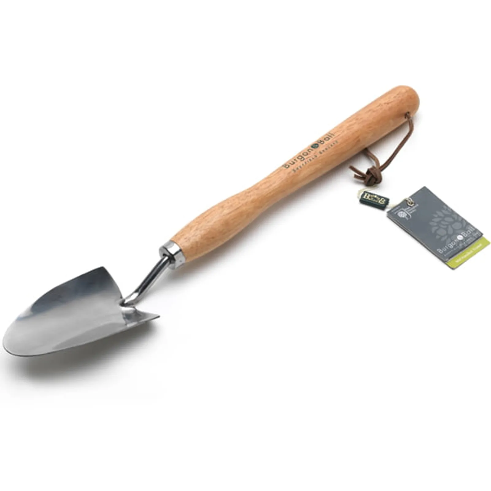 Handspade Burgon & Ball Mellanlång Rostfri - bild 1