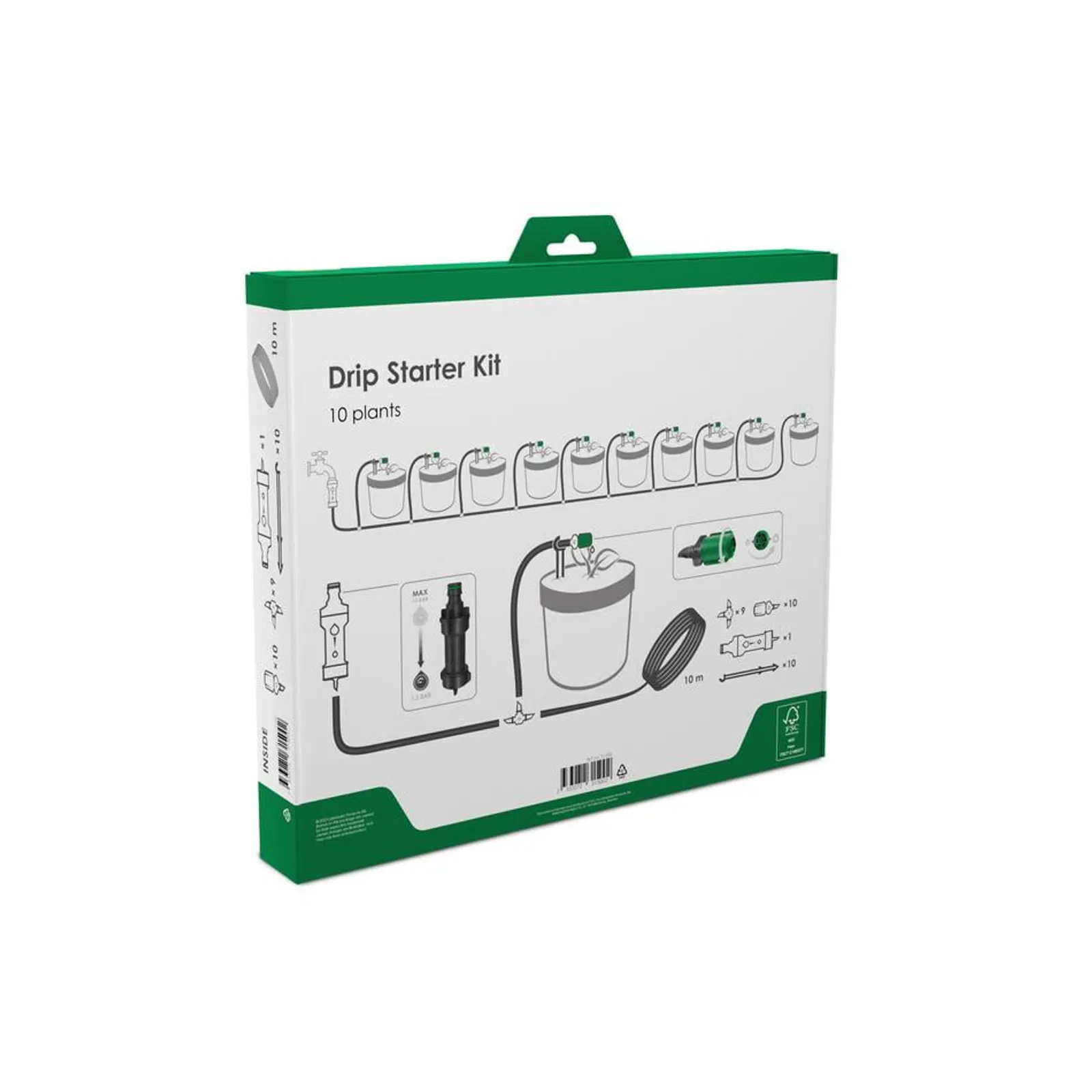 Bevattningsystem Grimsholm Micro Dropp 10 plantor - bild 2