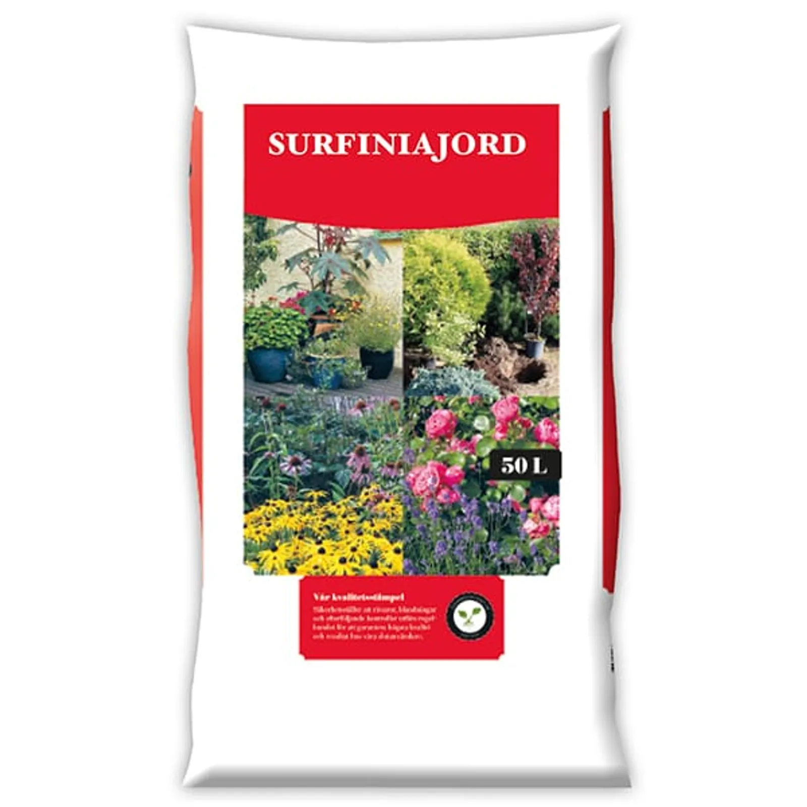 Surfiniajord Fagerhults Röd, Pall 50l (45st) - bild 1