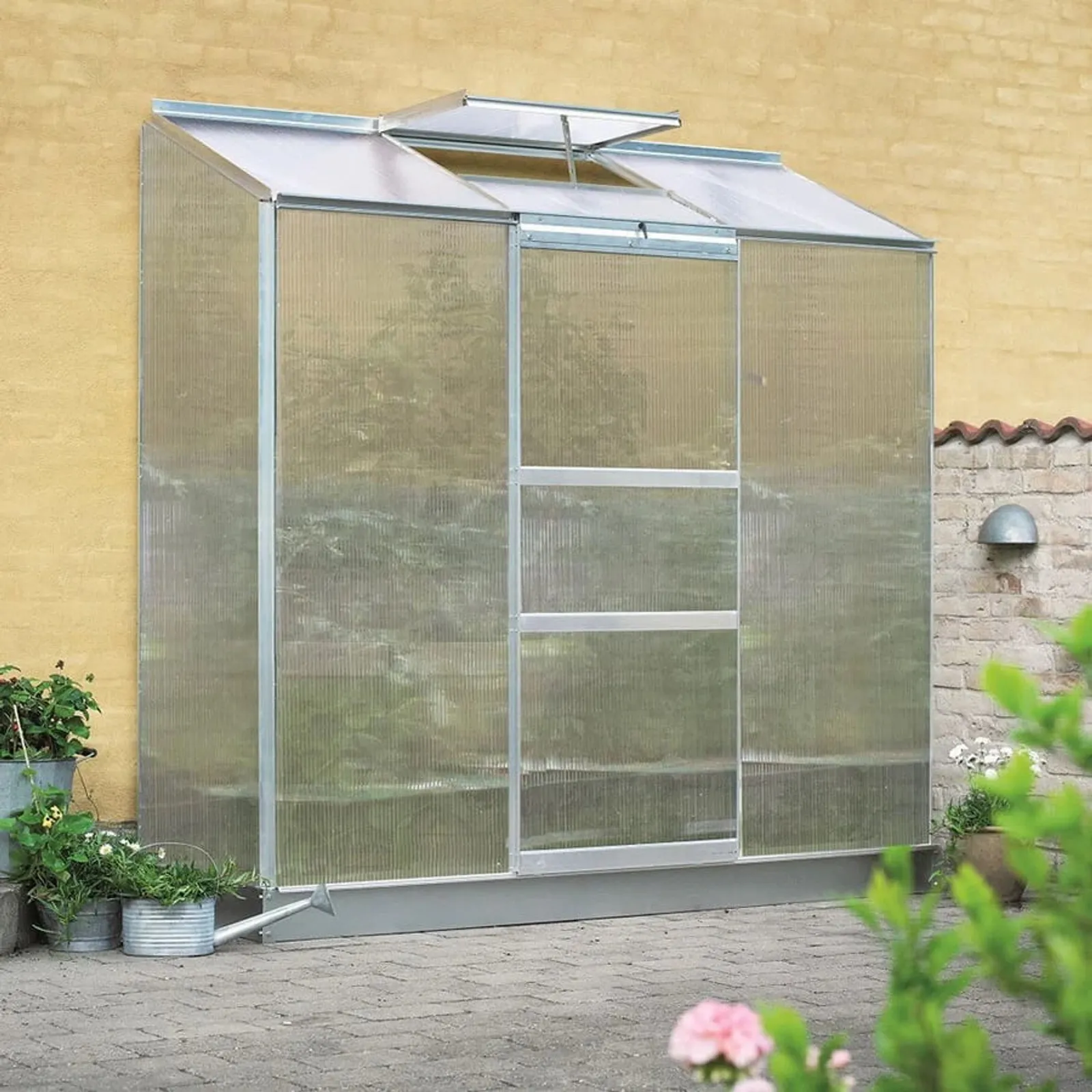 Växthus Halls Altan 3 1,3 m² Polykarbonat - bild 1