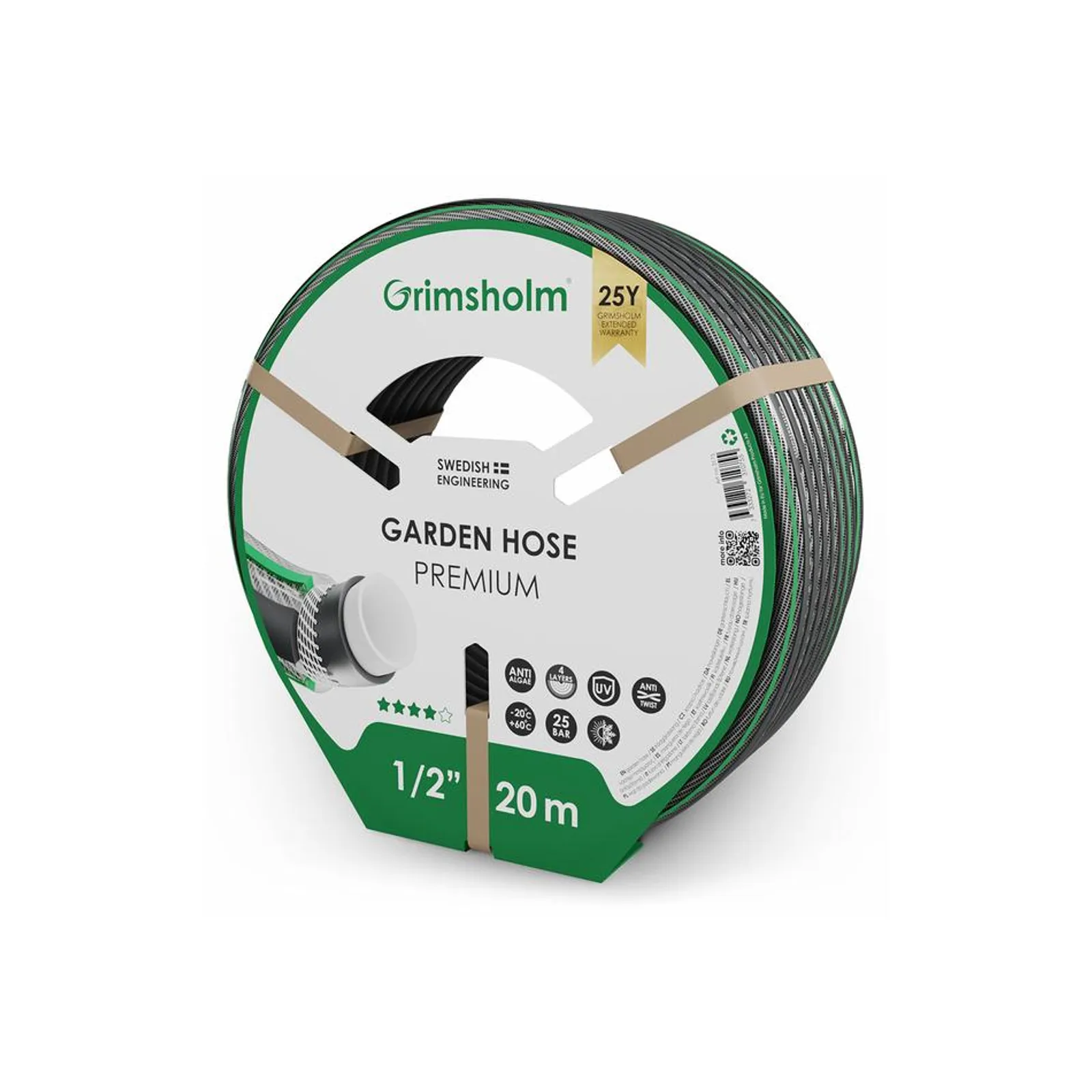 Trädgårdsslang Grimsholm Premium 20m - bild 1