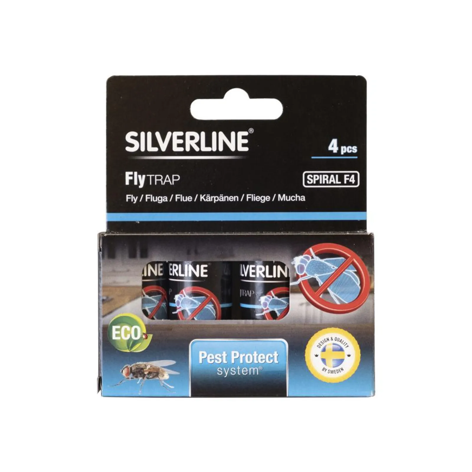 Spiral Silverline Flugfälla 4-Pack - bild 3