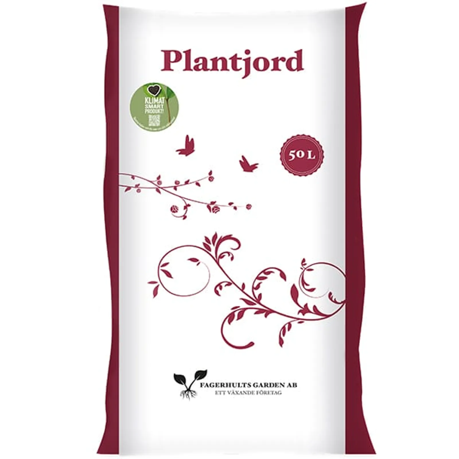 Plantjord Fagerhults Röd, Pall 50l (45st) - bild 1